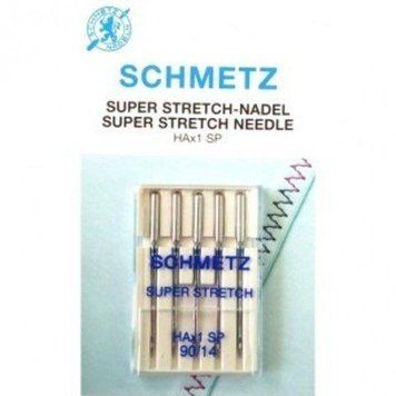 Игла швейная SUPER STRETCH HAX1 SP VDS №5-90 (5 шт/уп) 973 фото