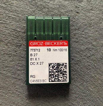 Игла швейная промышленная для оверлока GROZ BECKERT B27/DC*27 № 100 FFG/SES 1633 фото