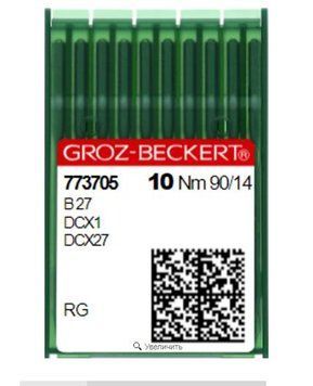 Игла швейная промышленная для оверлока GROZ BECKERT B27/DC*27 №90 RG 1561 фото