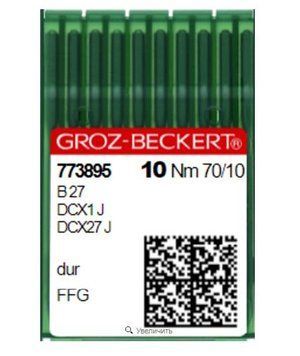 Игла швейная промышленная для оверлока GROZ BECKERT B27/DC*27 №70 FFG/SES 1563 фото